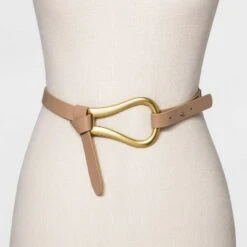 Women's Waist Self-Tie Belt - A New Day™