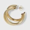 Multi Tube Hoop Earrings - A New Day™ Gold -A New Day popular shop unnamed file 1088