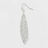 Filigree Drop Earrings - A New Day™ Silver -A New Day popular shop unnamed file 1195