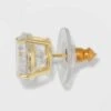 Gold Over Sterling Silver Round Cubic Zirconia Stud Fine Jewelry Earrings - A New Day™ Gold/Clear 2 Gold Over Sterling Silver Round Cubic Zirconia Stud Fine Jewelry Earrings - A New Day™ Gold/Clear -A New Day popular shop unnamed file 1220