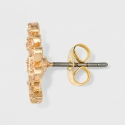 Multi Stud Earrings 8ct - A New Day™ Gold/Silver