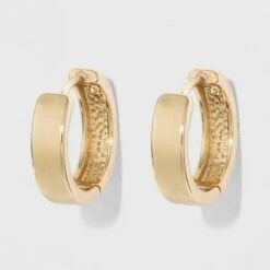 Medium Huggie Earrings - A New Day Silver 12 Medium Huggie Earrings - A New Day Silver -A New Day popular shop unnamed file 1295