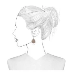 Leaf and Open Oval Drop Earrings - A New Day™ Silver/Rose Gold 6 Leaf and Open Oval Drop Earrings - A New Day™ Silver/Rose Gold -A New Day popular shop unnamed file 1330