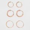 Endless Hoop Rose Gold Over Sterling Silver Small Three Earring Set 3pc- A New Day™ Rose Gold 1 Endless Hoop Rose Gold Over Sterling Silver Small Three Earring Set 3pc- A New Day™ Rose Gold -A New Day popular shop unnamed file 1332