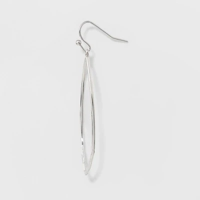 Drop Earrings - A New Day™ Silver 3 Drop Earrings - A New Day™ Silver