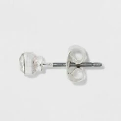 Stud Earring Set 3ct - A New Day™ Silver/Clear