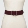 Women's Double Center Prong Belt - A New Day™ Burgundy 1 Women's Double Center Prong Belt - A New Day™ Burgundy -A New Day popular shop unnamed file 141