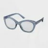 Women's Plastic Cateye Blue Light Filtering Reading Glasses - A New Day™ 1 Women's Plastic Cateye Blue Light Filtering Reading Glasses - A New Day™ -A New Day popular shop unnamed file 1464