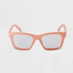 Women's Angular Square Blue Light Filtering Glasses - A New Day™ Peach Orange 14 Women's Angular Square Blue Light Filtering Glasses - A New Day™ Peach Orange -A New Day popular shop unnamed file 1511