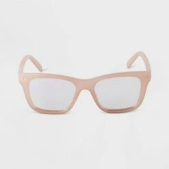 Women's Angular Square Blue Light Filtering Glasses - A New Day™ Peach Orange 15 Women's Angular Square Blue Light Filtering Glasses - A New Day™ Peach Orange -A New Day popular shop unnamed file 1512