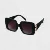 Women's Retro Square Sunglasses - A New Day™ Clear -A New Day popular shop unnamed file 1548