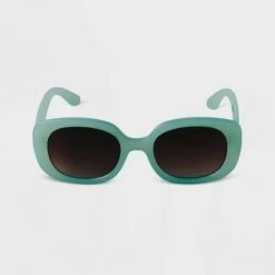 Women's Plastic Retro Oval Sunglasses - A New Day™ Ivory -A New Day popular shop unnamed file 1567