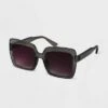 Women's Plastic Square Sunglasses - A New Day™ Gray -A New Day popular shop unnamed file 1579