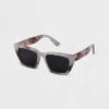 Women's Angular Rectangle Sunglasses - A New Day™ Gray 2 Women's Angular Rectangle Sunglasses - A New Day™ Gray -A New Day popular shop unnamed file 1587