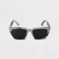 Women's Angular Rectangle Sunglasses - A New Day™ Gray -A New Day popular shop unnamed file 1589