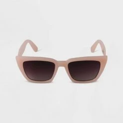 Women's Angular Rectangle Sunglasses - A New Day™ Gray -A New Day popular shop unnamed file 1591