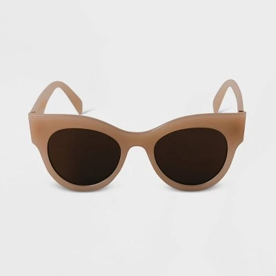 Women's Cat Eye Sunglasses - A New Day™ Black 6 Women's Cat Eye Sunglasses - A New Day™ Black - Image 4