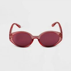 Women's Crystal Oval Sunglasses - A New Day™ Blue/tortoise Shell -A New Day popular shop unnamed file 1637