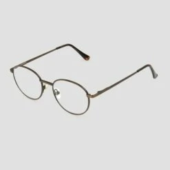 Women's Oval Reading Glasses - A New Day™ Brown/Broze