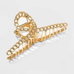 Chain Claw Hair Clip - A New Day™ Gold
