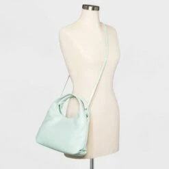 Soft Trapezoid Shoulder Bag - A New Dayâ„¢ Mint Green