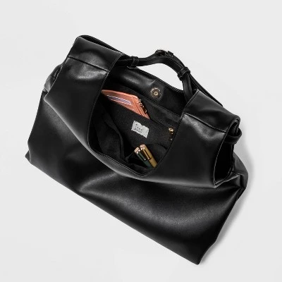 Soft Convertible Tote Handbag - A New Day™ Off-white 4 Soft Convertible Tote Handbag - A New Day™ Off-white - Image 2