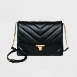 Quilted Boxy Crossbody Bag - A New Day™ White -A New Day popular shop unnamed file 1934