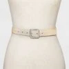 Women's Chunky Center Bar Belt - A New Day™ Light Yellow -A New Day popular shop unnamed file 197