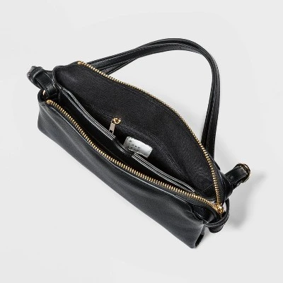 Double Gusset Crossbody Bag - A New Day™ Green 4 Double Gusset Crossbody Bag - A New Day™ Green - Image 2