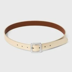Women's Chunky Center Bar Belt - A New Day™ Light Yellow -A New Day popular shop unnamed file 200