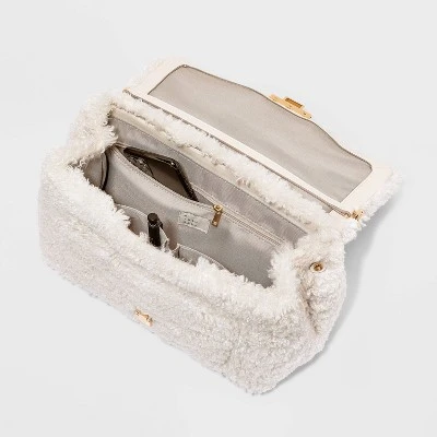 Quilted Top Handle Satchel Handbag - A New Day™ Blue 4 Quilted Top Handle Satchel Handbag - A New Day™ Blue - Image 2