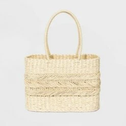 Straw Tote Handbag - A New Day™ Light Beige 8 Straw Tote Handbag - A New Day™ Light Beige -A New Day popular shop unnamed file 2065