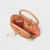 Straw Mini Tote Handbag - A New Day™ Natural