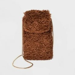 Party Phone Crossbody Bag - A New Day™ Metallic Gray/crosshatch -A New Day popular shop unnamed file 2075