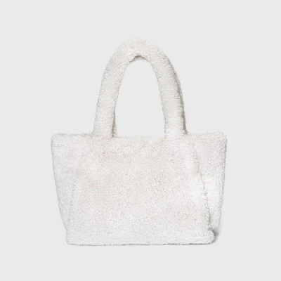 Party Tote Handbag - A New Day™ Ivory 8 Party Tote Handbag - A New Day™ Ivory - Image 6