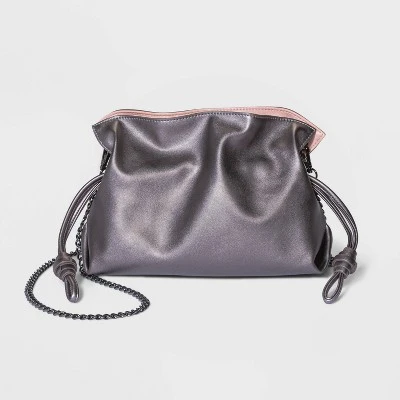 Soft Clutch - A New Day™ Metallic Gray 9 Soft Clutch - A New Day™ Metallic Gray - Image 7