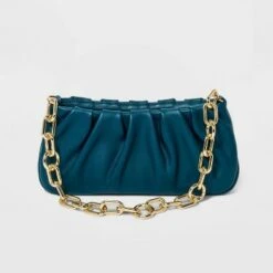 Shoulder Handbag - A New Day™ Dark Teal -A New Day popular shop unnamed file 2137