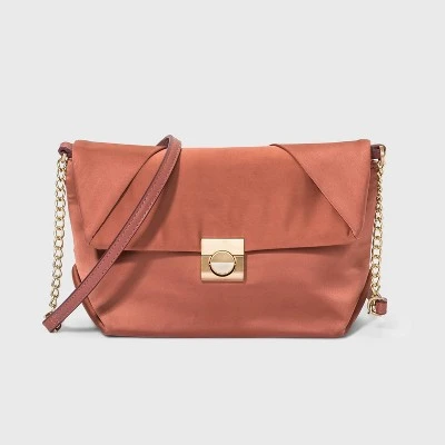 Snap Closure Crossbody Bag - A New Day™ Black 9 Snap Closure Crossbody Bag - A New Day™ Black - Image 7