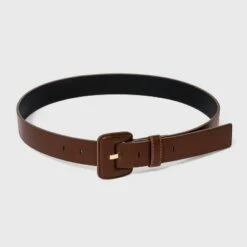 Women's Covered Buckle Belt with Flat Prong - A New Day™ Brown 11 Women's Covered Buckle Belt with Flat Prong - A New Day™ Brown -A New Day popular shop unnamed file 218