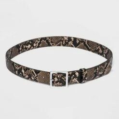 Women's Skinny Exotic Snake Belt - A New Day™ 9 Women's Skinny Exotic Snake Belt - A New Day™ -A New Day popular shop unnamed file 226