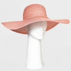 Women's Wide Brim Straw Hat - A New Dayâ„¢ Black