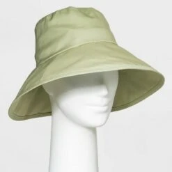 Women's Abstract Print Down Brim Bucket Hat - A New Day™ Sage Green -A New Day popular shop unnamed file 2300