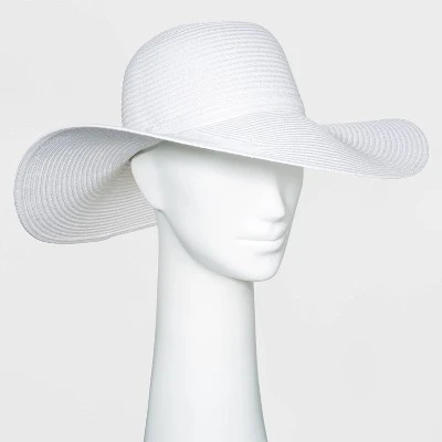 Women's Packable Essential Straw Floppy Hat - A New Day™ Natural 6 Women's Packable Essential Straw Floppy Hat - A New Day™ Natural - Image 5