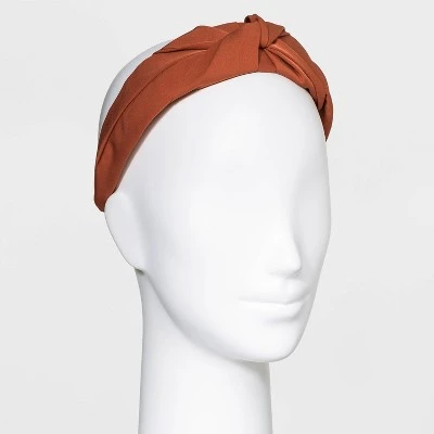 Twist Top Headband - A New Day™ Brown 4 Twist Top Headband - A New Day™ Brown - Image 2