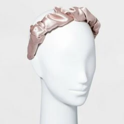 Satin Puff Scrunch Headband - A New Dayâ„¢ Tan