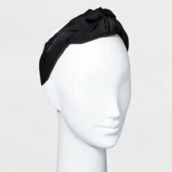 Satin Puffy Knot Headband - A New Dayâ„¢ Taupe