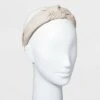 Faux Leather Knot Headband - A New Day™ Beige -A New Day popular shop unnamed file 2410