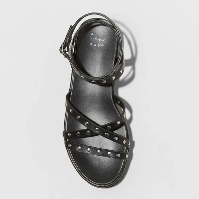 Women's Dream Wedge Heels - A New Day™ Black 4 Women's Dream Wedge Heels - A New Day™ Black - Image 2