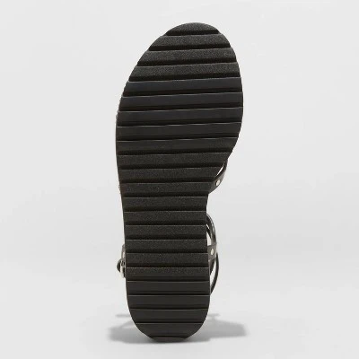 Women's Dream Wedge Heels - A New Day™ Black 5 Women's Dream Wedge Heels - A New Day™ Black - Image 3