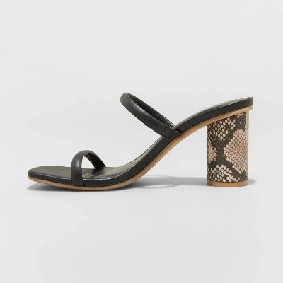 Women's Cass Square Toe Heels - A New Day™ Lime Green 3 Women's Cass Square Toe Heels - A New Day™ Lime Green